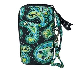 Divinity Paisley Wristlet Wallet
